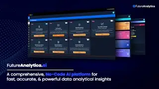 FutureAnalytica - World's Most Advanced No-code AI Platform and Marketplace
