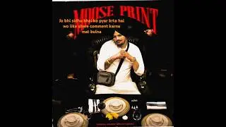 Moose Print Sidhumoosewala New ep 2025 #sidhumoosewala #newep2025#trendingshorts #tredingsong#shorts