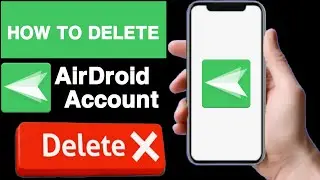 How to delete airdroid account||AirDroid account delete||Delete airdroid account||Unique tech 55