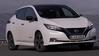 NEW 2018 Nissan LEAF EU Spec Walkaround DRIVING