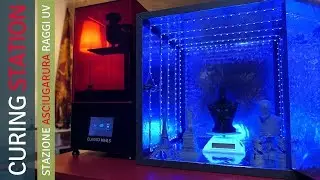 CURING STATION ELEGOO MARS costruisci il tuo forno a led UV per asciugare la resina