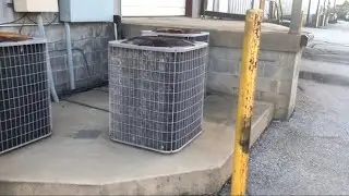 1999 Carrier 38YCC Heat Pump &ldquo;Full&rdquo; Defrost Cycle (Steam Show)