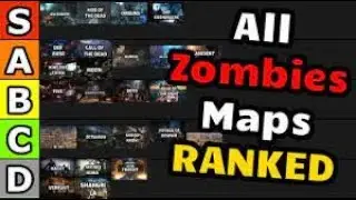 The ONLY correct Zombies Map Tier List @MrTLexify @LexLounge