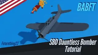 SBD Dauntless Bomber Plane Tutorial (Roblox Build a Boat for Treasure)