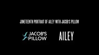 Juneteenth Portrait of Ailey with Jacobs Pillow