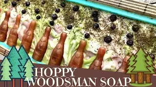 Making of HOPpy Woodsman Cold Process Beer Soap | 🌲 GYPSYFAE CREATIONS