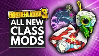 BORDERLANDS 3 | All New Class Mods For All Vault Hunters - Moxxi's Heist of the Handsome Jackpot