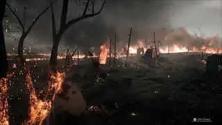 Burning Wasteland Background Noise