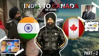 I met The Pilot 🤩 || Full Travel Guide ✈️ #internationalstudents #canada  #indiatocanada