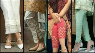 Straight Pant Designs || Designer Bottom Ideas || Trouser Designing Ideas