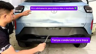 Como fazer martelinho de ouro | tampa do Volkswagen tera 