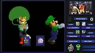 NE Melee Arcadian 2025 - Coolslice/saucymain (Green) vs. Abel/mint (Blue) - SSBM Doubles WSF