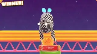 Zebra Alien Makes Gigachad Blowdown Jump