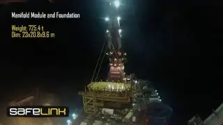 Subsea Installation with Safelink Passive Heave Compensation - Julimar