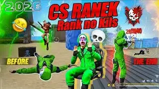 CS RANK 😞 2 KILS 👿 NO KILS                 Free Fire 🔥 India #freefire 