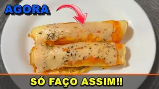 Depois Que DESCOBRI essa RECEITA S&oacute; fa&ccedil;o Assim, PANQUECAS DE FRANGO!!
