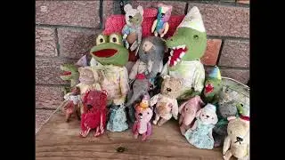 882 Raggies made for 2025! Teddy Bear artist collection handmade vintage primitive style