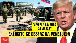 EXÉRCITO da VENEZUELA em DESMANCHE; Trump articula eleições venezuelanas