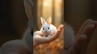 &iquest;Quisieras acariciar este adorable conejito?🐰/ Visual Art AI. #conejo #cute #miniature #pets #ai