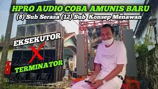 HPRO AUDIO 8 SUB SERASA 12 SUB KONSEP SANGAT MENAWAN HAJATAN HOREG DI DUSUN BANJIRAN LEBAK REJO 