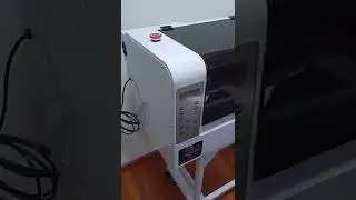 3 double print head XP600 DTF printer powder shaking dryer machine