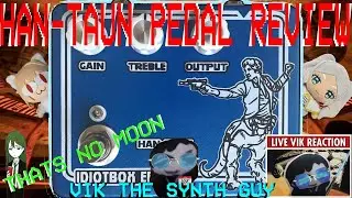 Idiotbox Effects Han-Taun Overdrive Pedal Review and Demonstration (It is a Klon Centaur Klone)