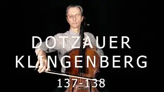 Dotzauer-Klingenberg Metodo para Violoncelo No.137-138 | Shifts | Third Position