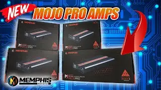 Новые автомобильные аудиоусилители Memphis Mojo Pro. MJP1000.1, MPJ1500.1, MPJ3000.1 и MPJ800.4