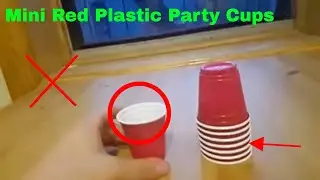 ✅  How To Use Mini Red Plastic Party Cups Review
