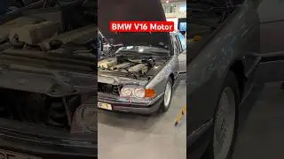 BMW 750iL V16 Goldfisch з 16-циліндровим мотором! 1990-й рік, 6.6 літрів об&lsquo;єм, 348 сил!#bmw #v16