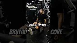 Heavy Leg Day + Core🔥 | Gym TrainingSession #legday #coreworkout #gymworkout
