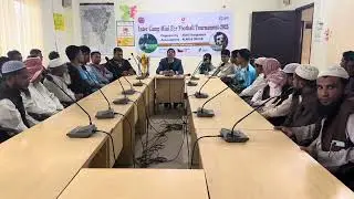 Rohingya Camp CIC Speech to the Community leaders and Religious Leaders