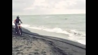 Honda CRF450r Black Sea ride 2