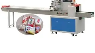 horizontal Mask packing machine automatic flow wrapper system,machine &agrave; emballer pour masque
