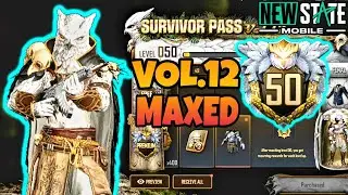 PREMIUM PASS VOL.12 (MAXED) Pubg New State