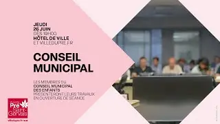 Conseil municipal du 26 juin 2025