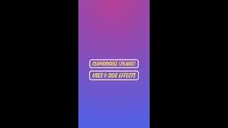 Clopidogrel (Plavix) uses and side effects | WATCH THIS before you take the drug!!