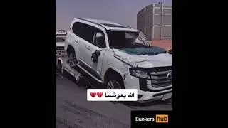 2022 Toyota Land Cruiser accident 😢|#toyota #landcruiser