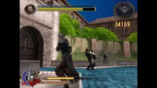 God Hand - Hard Nyes Damage Stage 5-7 Ravel & Debussy & Aniki boss fight