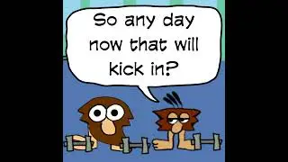 Friday Comic: Gym Benefits #gymrat#webcomic#comicstrip