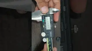 Fix Mitutoyo Calipers Dashes after Replacing Battery🔋! Digimatic #caliper #viral #shorts