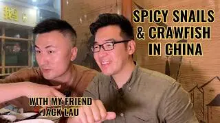 Epic Spicy Mala Snails & Crayfish Feast in Shenzhen with @JackLau  + Surprise Taste Test!