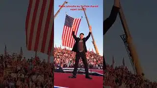 Elon Musk Entry at Us election ceremony Donal Trump #shorts 💯💯