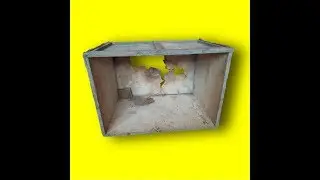 Рабочий мастерской шкаф из старого ящика. Смотрите до конца. Workshop is oldwood box