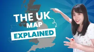 England, British, or the UK? - The UK's map explained | English with Lina