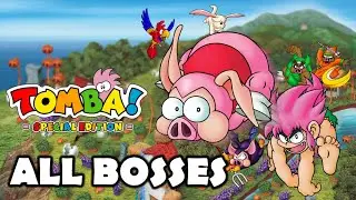TOMBA! SPECIAL EDITION (PS1/PS5) &mdash; ALL BOSSES, INTRO CUTSCENES & ENDING