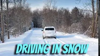 &bull; Snowy Morning Commute in the Hudson Valley, NY &ndash; Peaceful Winter Drive.