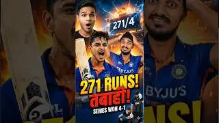 271 Runs! India Makes New Zealand Cry | Ishan's Storm and Arshdeep's Strange Record! Series Wrap-...