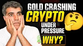 📉 Why is Crypto Under Pressure While Gold CRASHES & Stocks Hit New ATHs? (My Analysis)