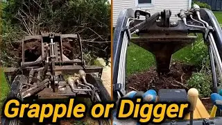 Root Grapple vs Stump Bucket: Which Tool Gets More Done?